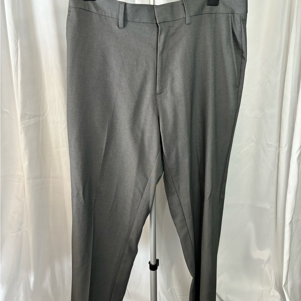 Kenneth Cole Reaction Gray Dress Pants Straight Leg